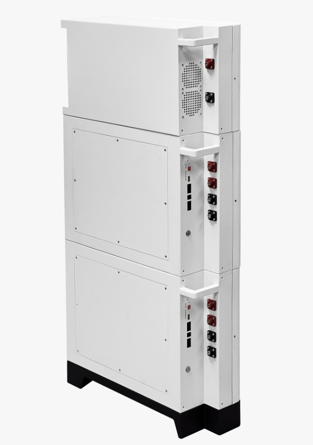All-in-one vertical stackable solar storage system with 5kWh Lifepo4 lithium