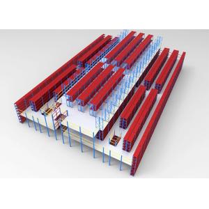 Metal Industrial Mezzanine Systems Multi Layers Shelving Max Load 1000kgs