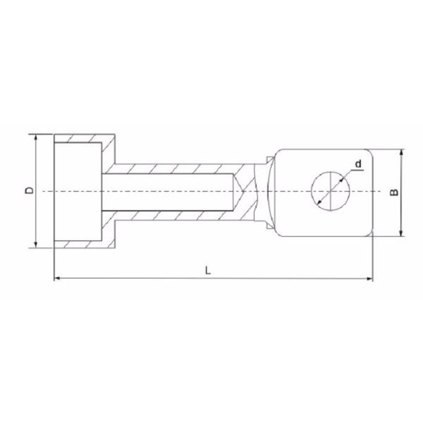 Hot sale water-proof copper connecting terminal lugs