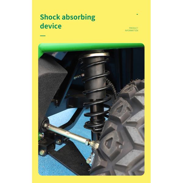 ODM Service 6 Passenger Electric Off Road Hunting Golf Cart for 70-90km Driving Mileage