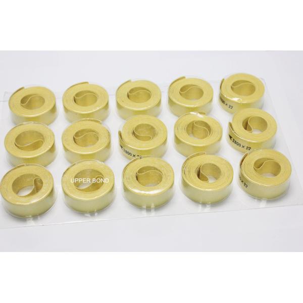 Buy Light Yellow Cigarette Machine Parts , Kevlar Fiber Garniture Tape at wholesale prices
