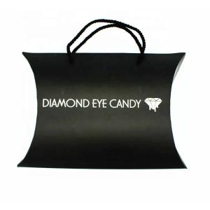 ODM Matte Ivory Cardboard Underwear Packaging Box With Handle