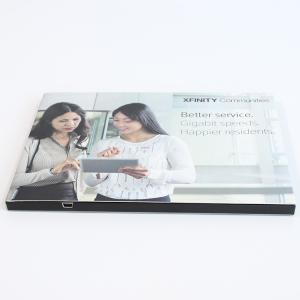 China 7 Inch IPS Advertising 1500mAh LCD Video Brochure on sale