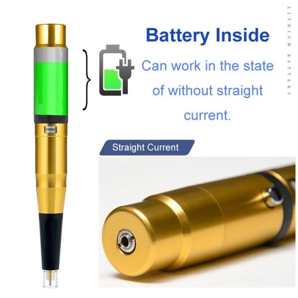 Wireless Rotary PMU Machine Pen For Permanent Eyebrow Tattoo 1 Year Warranty