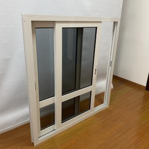 China Custom Powder Coated Aluminum Sliding Window with Double Glaze on sale