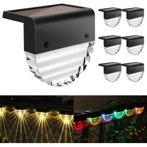 IP44 Waterproof Solar LED Garden Step Lights 8-10 Hours Working Time Small Size