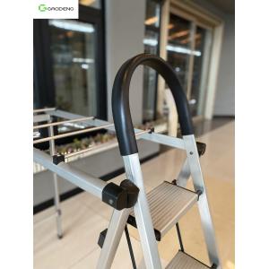 1.0mm 4 Fold Aluminum Ladder Clothes Hanger 5.8KG