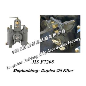 Small double oil filter JIS F7208-HS-100F