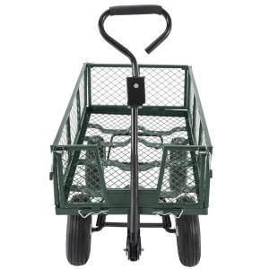 Heavy Duty Foldable Garden Mesh Car for Garden Flowers Qingdao Port 260KGS Weight Capacity
