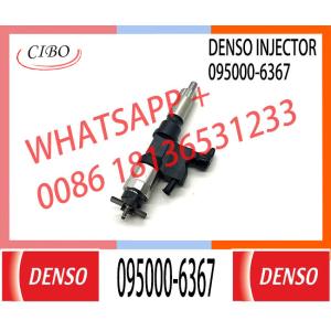 China Diesel engine Common Rail Fuel Injector 095000-6366 095000-6367 for ISU-ZU 4HK1 6HK1 engine 8-97609788-6 8-97609788-7 on sale