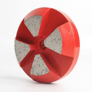 3inch Terrco 4seg Metal Bond Tooling Diamond Concrete Grinding Plate