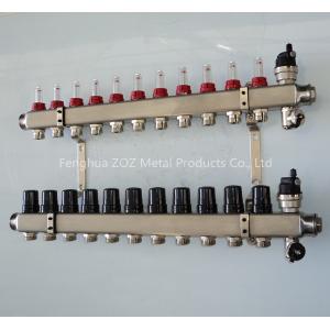 Stainless Steel Hydronic Manifolds for Radiant Floor Heating