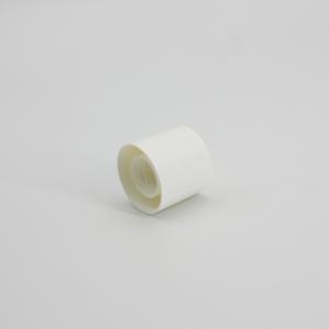 Cylinder 24mm White Flip Top Lid For Cosmetic Package
