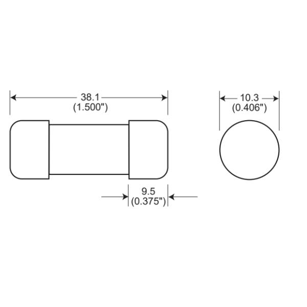 Excellent Cycling Capability And Performance Cramic Fuse Eaton Bussmann 10 X 38 Mm Ferrule Fuse FWC-16A10F