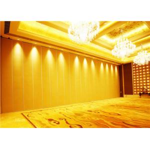 Hotel Movable Partition Wall Construction System Sliding Wall Well Done