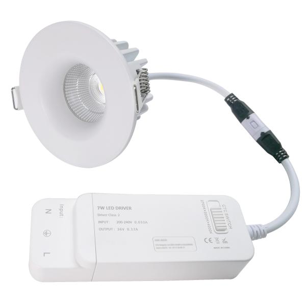 Ultra Slim 8W Smart Dimmable LED Ceiling Down Light with Bluetooth, wifi, zigbee optional, compatible with TUYA system