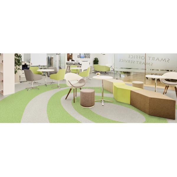 Glitter Linoleum Heterogeneous Flooring 20m Roll PVC Heterogeneous Vinyl Sheet