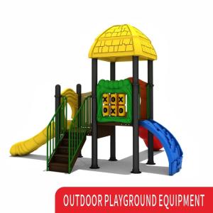China Customized Children Outdoor Slides Amusement Park Playground Anti-Static on sale