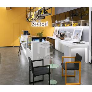 Laminate Coffee Shop Counter Display