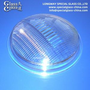 Durable Molded Borosilicate Light Cover For Underwater Lamp