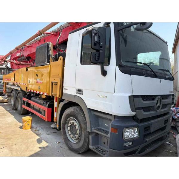 Mercedes Benz chassis 2019 Zoomlion 49m used concrete pump truck for sale