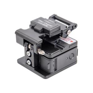 FTTH FTTX Fiber Optic Cable Cutter Cold Connect Fully Automatic With Red Fiber