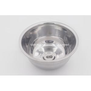 18cm Stainless Steel Cookware Sets , 100g Stainless Steel Salad Bowl