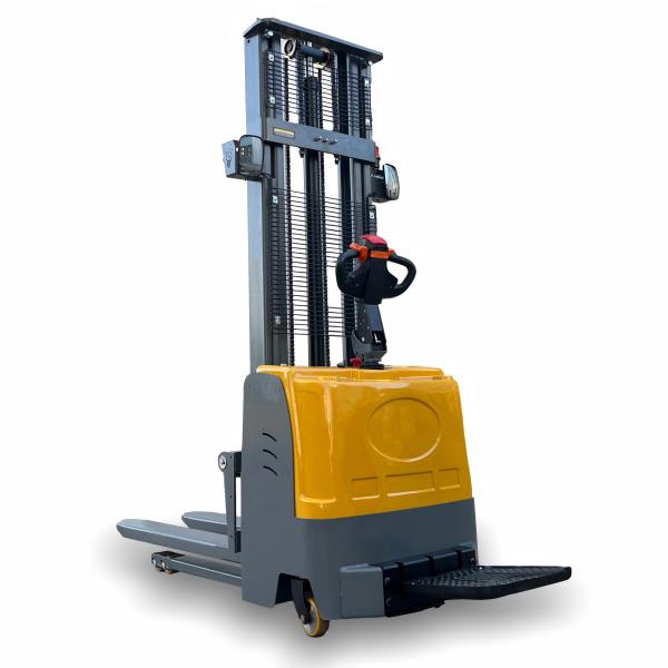 1.5 Ton Electric Pallet Stacker Forklift 1500kg Load 3500mm Height