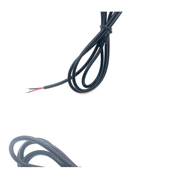 High Quality 5V USB 2.0 A Male to Open Stripped Bare 2pin Wires End Pigtail Cable for LED Light Strip Lamp