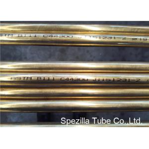 Admiralty stainless steel tube heat exchanger BS 2871 CZ111 EN CW706R OD 19.05 x