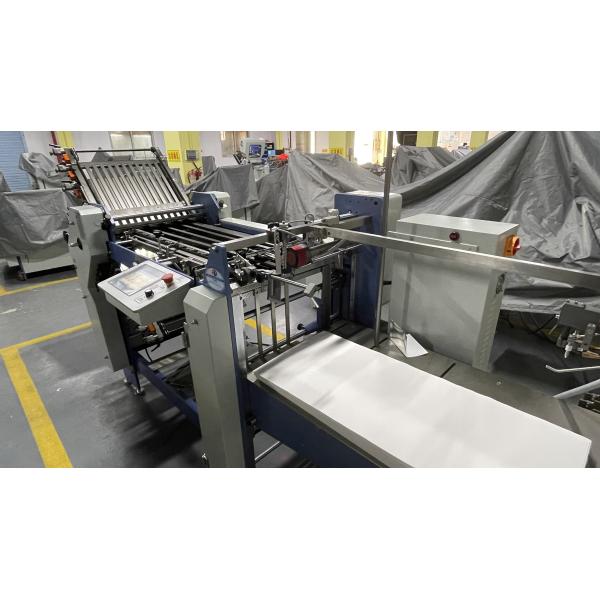 Buy Automatic A3 Paper Folding Machine For Pharmaceutical Leaflets at wholesale prices