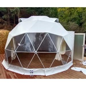 White Dome Aluminum Structure Tent With Surface Oxidation Treatment