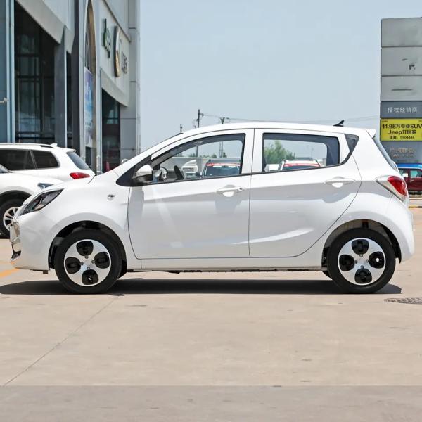 55kw High Speed Electric Car with 301km Driving Range and 3770*1650*1570mm Dimensions