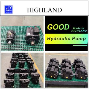 Hydrostatically Driven Axial Piston Pump For Pavement Construction Machinery