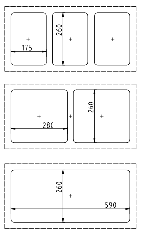 Automatic Continuous Vacuum Skin Airflow Displacement Chain Plastic Tray Sealer