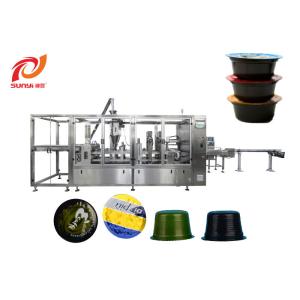 Pneumatic 6000pcs/H Lavazza Filling Sealing Machine