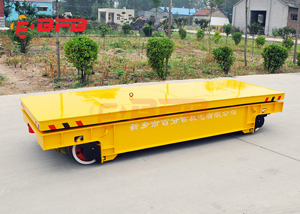 Industrial Battery Material Cart 3 Ton Hydraulic Lifting Equipemnt On Rails