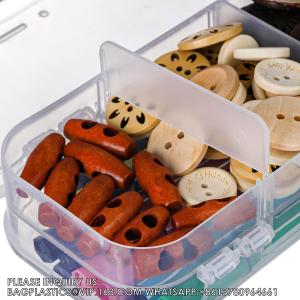 Pencils Box, Clear Stationery Box With Snap-Tight Lid, Plastic Large Capacity