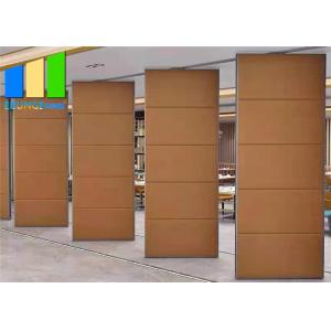 Max Height 15m Aluminum Top Hung Movable Partition Wall Operable Partition Walls