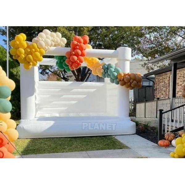Party Events Used Commercial Grade 1000D PVC Tarpaulin Bouncer Inflatable
