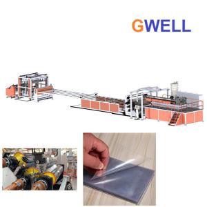 1800mm Transparent Hard Film Pvc Sheet Extrusion Machine Equipment