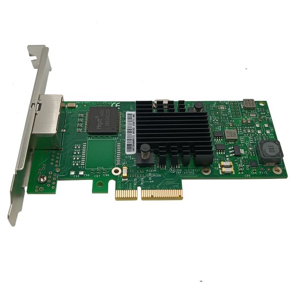Gigabit Dual RJ45 Ports PCIe Network Adapter HZ1I350T2 With 10 100 1000Mbps