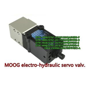Moog Servo Valve Electro-hydraulic Servo Valve with -20 to 80°C Operating