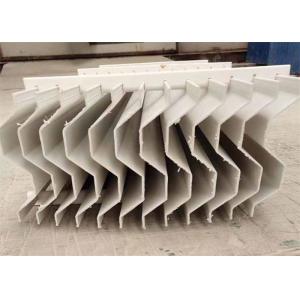 Unique SS304L Vane Pack Mist Eliminator High Temperature Resistant