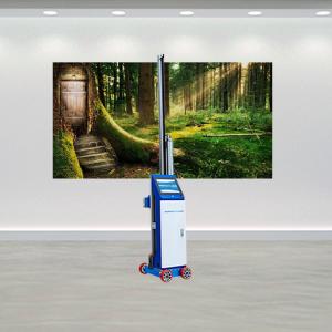 3D Vertical Portable Wall Mural Printer 4800DPI for Glass Ceramic Tiles Wood