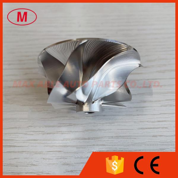 GT15-25 39.00/49.00mm 8+0 blades reverse high performance turbocharger milling/aluminum 2618/billet compressor wheel