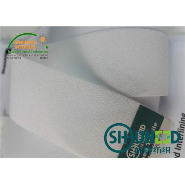 Buy Garment Pants Waist Woven Interlining Big Elasticity Waistband Interlining at wholesale prices