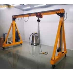 Industrial Electric Gantry Crane Heavy Duty 3t~5t Customized