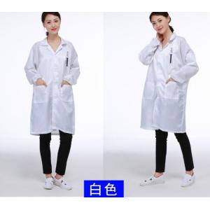 S- XXXL Polyester Breathable ESD Cleanroom Garment Anti Static