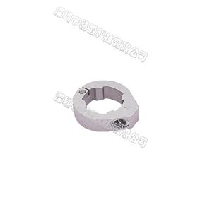 Quality AL-31 ADC-12 Aluminum Connector Silvery White 15mm Connecting Aluminum Pipes for sale